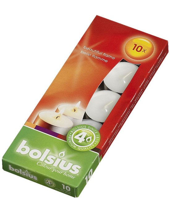 Ρεσώ 4ωρών Bolsius 10άδα-Ολλανδικό