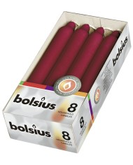 Σπαρματσέτο κοντό bolsius -Μπορντώ
