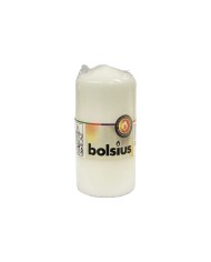 Κερί Κορμός Bolsius 120/58mm-Λευκό(Κιβώτιο-10τμχ)