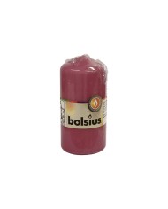 Κερί Κορμός Bolsius 120/58mm-Φούξια(Κιβώτιο-10τμχ)
