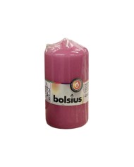 Κερί Κορμός Bolsius 130/68mm-Φούξια(Κιβώτιο-8τμχ)