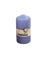 Κερί Κορμός Bolsius 130/68mm-Μπλε(Κιβώτιο-8τμχ)