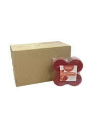 Αρωματικό Ρεσώ 8ωρών Clear Cup Bolsius True Scents 8άδα - Ρόδι(Κιβώτιο-6τμχ)