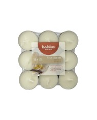 Αρωματικό Ρεσώ 4ωρών Bolsius True Scents 18άδα - Βανίλια(Κιβώτιο-8τμχ)