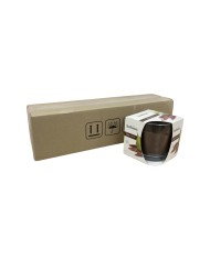 Αρωματικό Κερί Σε Ποτήρι 95/95mm Bolsius True Scents -Σανδαλόξυλο(Κιβώτιο-4τμχ)