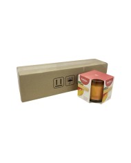 Αρωματικό Κερί Σε Ποτήρι 95/95mm Bolsius True Scents -Μάνγκο(Κιβώτιο-4τμχ)