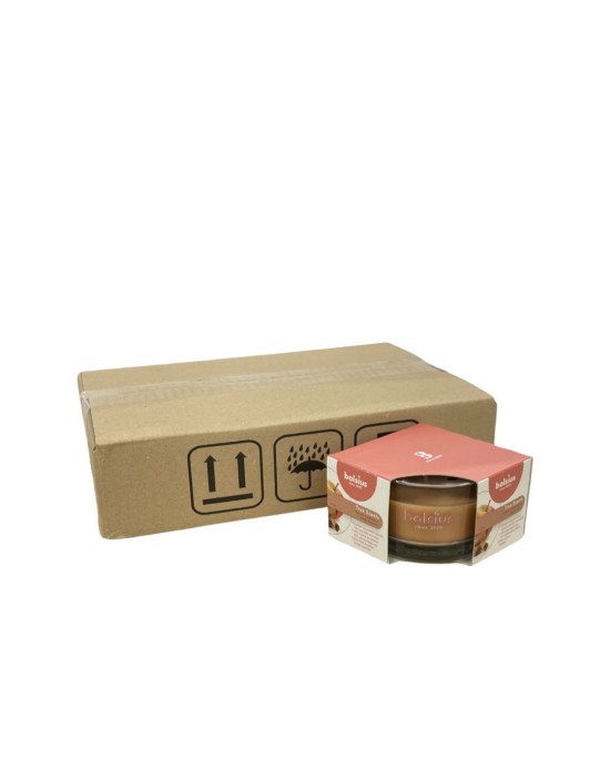 Αρωματικό Κερί Σε Ποτήρι 50/80mm Bolsius True Scents - Μήλο Κανέλα(Κιβώτιο-6τμχ)