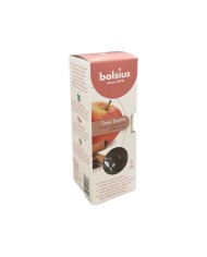 Αρωματιστής Χώρου 45ml Bolsius True Scents (alcohol free)- Μήλο Κανέλα(Κιβώτιο-6τμχ)