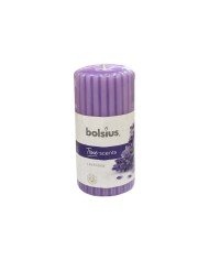 Αρωματικό Κερί Κορμός Bolsius True Scents 120/60mm-Λεβάντα (Κιβώτιο-6τμχ)