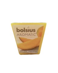 Αρωματικό Κεράκι Τετράγωνο 48/48mm Bolsius True Scents -Μάνγκο (Κιβώτιο-24τμχ)