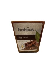 Αρωματικό Κεράκι Τετράγωνο 48/48mm Bolsius True Scents -Σανδαλόξυλο (Κιβώτιο-24τμχ)