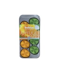 Waxmelts Aromatic Bolsius 8άδα - Joyful & Happy (Κιβώτιο-8τμχ)